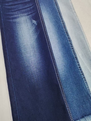 Beli Siro Twill Style 8.8oz High Stretch Denim Fabric Dark Indigo 70%Cotton For Lady Jeans online manufacture