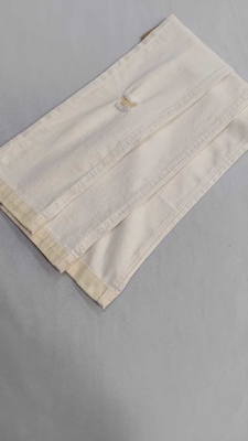 Beli Siro medium elastic 9.5oz Putih/Gandum dengan konstruksi lebar penuh 178-180 cm  Kain Denim 8.5+10×8/55/75  JSD3410-3 online manufacture