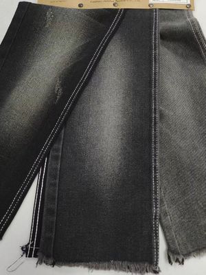 Beli 11.2oz 60%Cotton Denim Fabric 7S BLACK/BLACK For Youth Denim Pants online manufacture