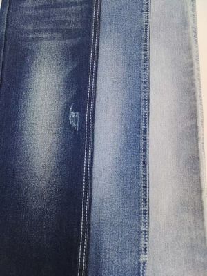 Beli High Stretch Dark Indigo Denim Fabric 12S 9.3oz For Woman Jeans online manufacture