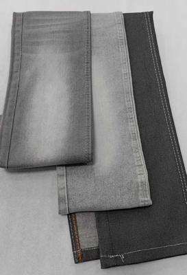 Beli Tinggi elastis 11.8oz abu-abu dengan lebar penuh 180cm konstruksi 7 * 10/105 Kain denim JSD3252D untuk pria jins online manufacture