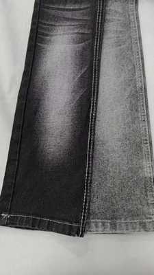 Beli Kain Denim 12.5oz Hitam/Putih dengan konstruksi lebar penuh 180cm 7*10/70 JSD3242B untuk jeans pria online manufacture