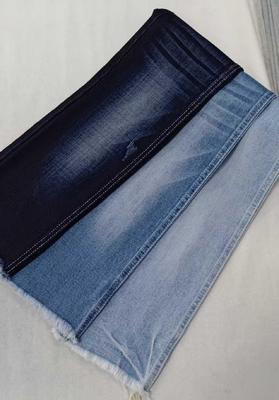 Beli Low Elastic Siro 10.2 oz Dark indigo with full width 190cm /8+8*10/40+70 Denim fabric JSD3296 for men jeans online manufacture