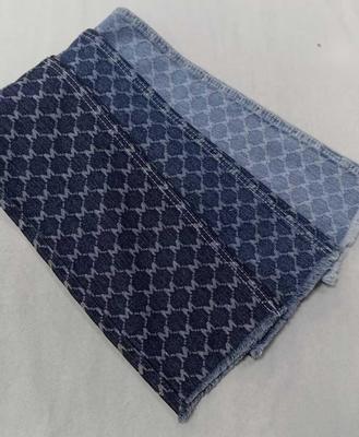 Beli Beautiful pattern Heavy weight Dark blue with full width 180cm /10x7 Denim fabric for jeans online manufacture