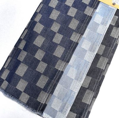 Checker Desain Anak-anak Dan Jeans Rok Non elastis Jacquard Kain Denim