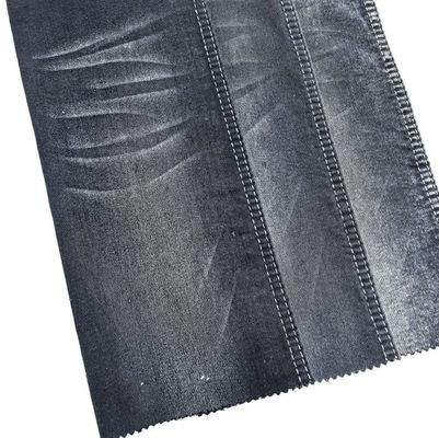 Warna Hitam Anak Atau Pria Palsu Dipaku 8oz Kain Denim Shrinkage Proof 150cm