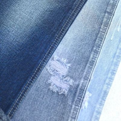 Berat berat Tradisional 100 Kain Denim Katun 13.3oz Biru Hitam