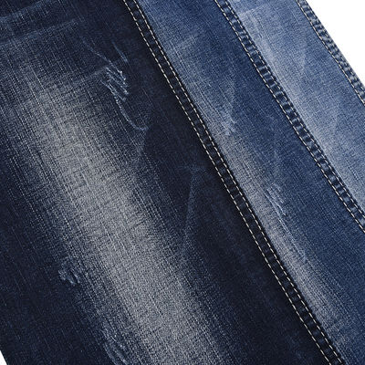 PULYESTER katun tahan penyusutan SPANDEX DENIM FABRIC JZT556 10.9oz
