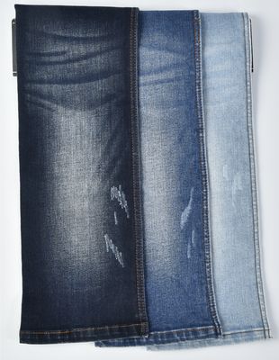 PULYESTER katun tahan penyusutan SPANDEX DENIM FABRIC QY001 10,5 oz
