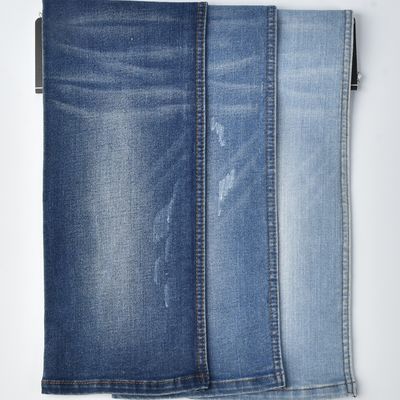 Kain katun poliester spandek denim QY003 9,6 Oz