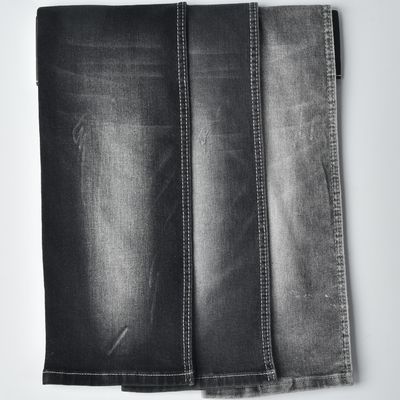 9.4oz Stretch Denim Kain Kurangi tahan kapas Polyester Spandex Denim Kain