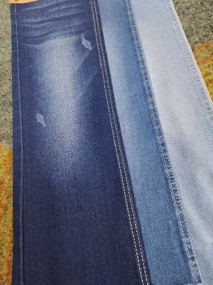 Kain Denim Stretch Polyester Katun Spandex Kain Denim dengan 10*21/40 Konstruksi JSD3094
