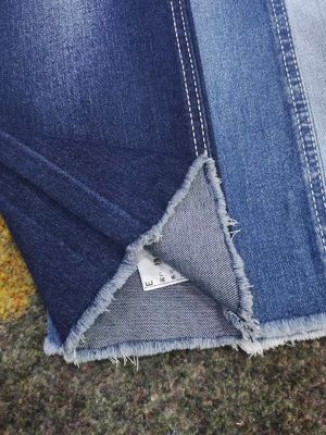 Tenun Polyester Katun Spandex DenimTwill Kain JSD3095 8.2 Oz