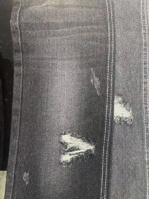 Kain Denim Spandeks Rayon Poliester Katun JSD3076A Lebar Penuh 180 CM