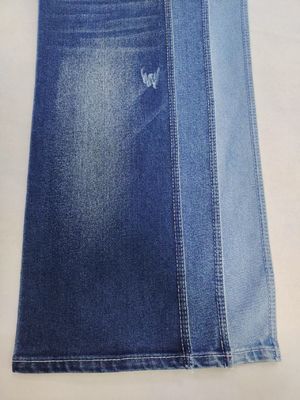 Kain Denim Poliester Katun Berat Regangan Lemah JSD3087 11.1oz
