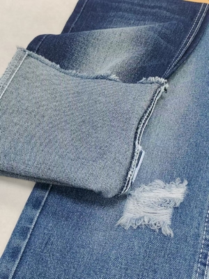 70% Katun 7% Poliester 23% Rayon Kain Denim INDIGO TUA JSD3226R untuk Pakaian Jeans Wanita Pria PEREMPUAN LAKI-LAKI