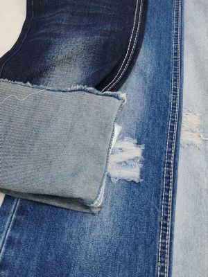 Kain Denim TWILL Gaya 90% Katun Super-Lembut Non-Stretch 9.4oz Untuk Jeans