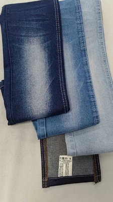 98%Bau 2%Spandex INDIGO GARK 7*10/40+70 Super elastis Kain Denim JSD3003