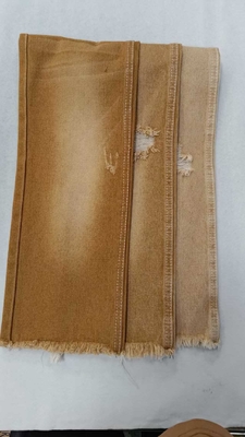 10.6oz KHAKI TUA 10x7 dengan lebar penuh 180cm Tanpa karet Kain denim JSD3023DK-R secara grosir